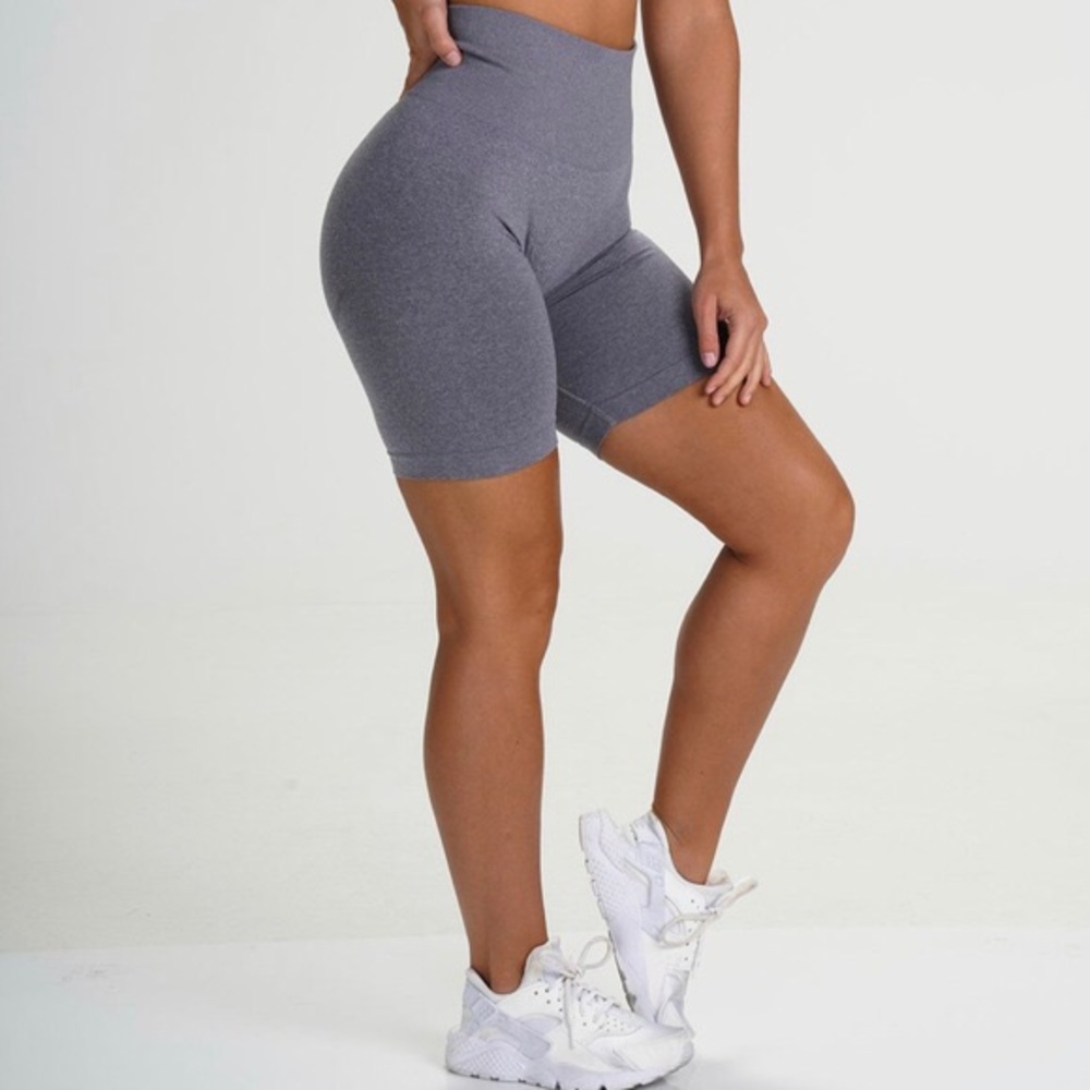 NVGTN Grey Biker Shorts Medium